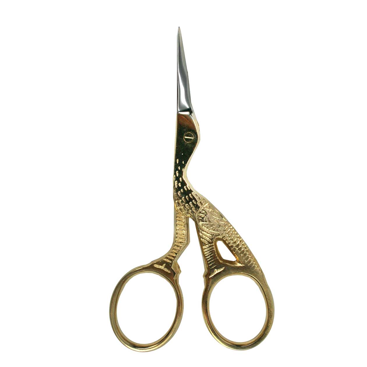 90mm Embroidery Scissors - Stork
