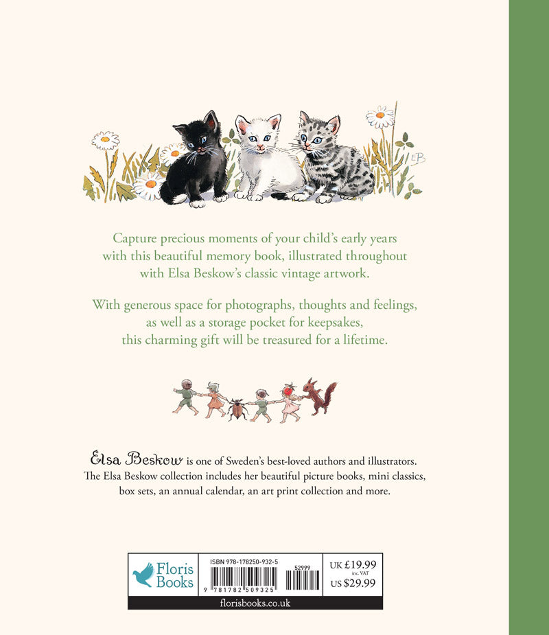 Your Elsa Beskow Baby Book – A Memory Book of Your First Years