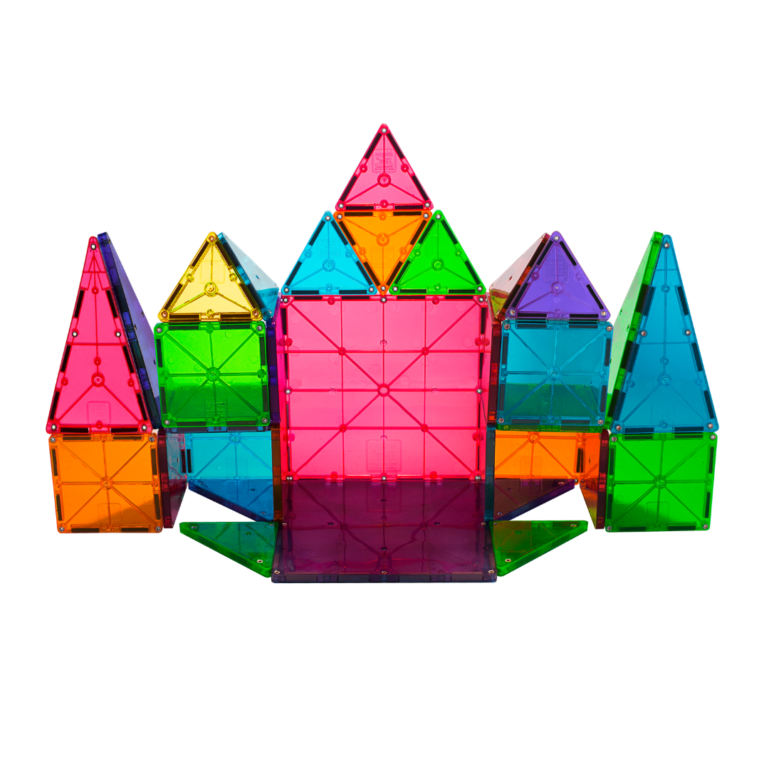 Magna-Tiles – Clear Colours – 32 Piece Set