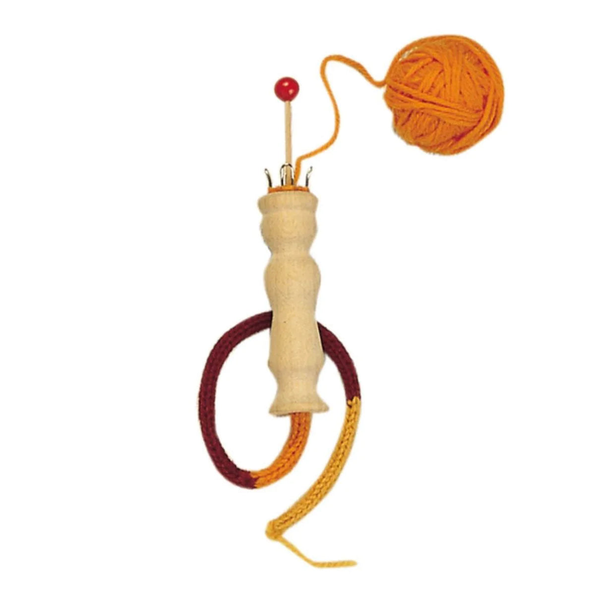 Glückskafer Strickpuppe aus Holz