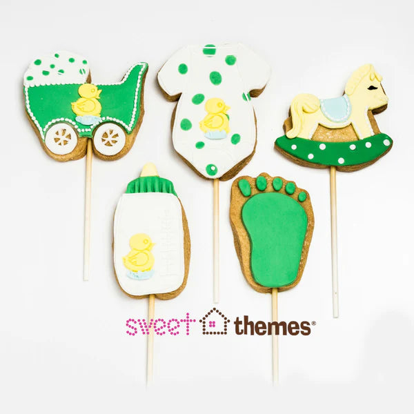 Babyparty – 7-teiliges Ausstechformen-Set