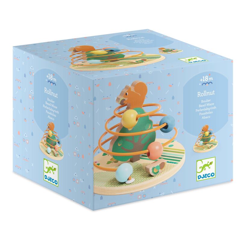 Rollnut Squirrel Bead Frame Activity
