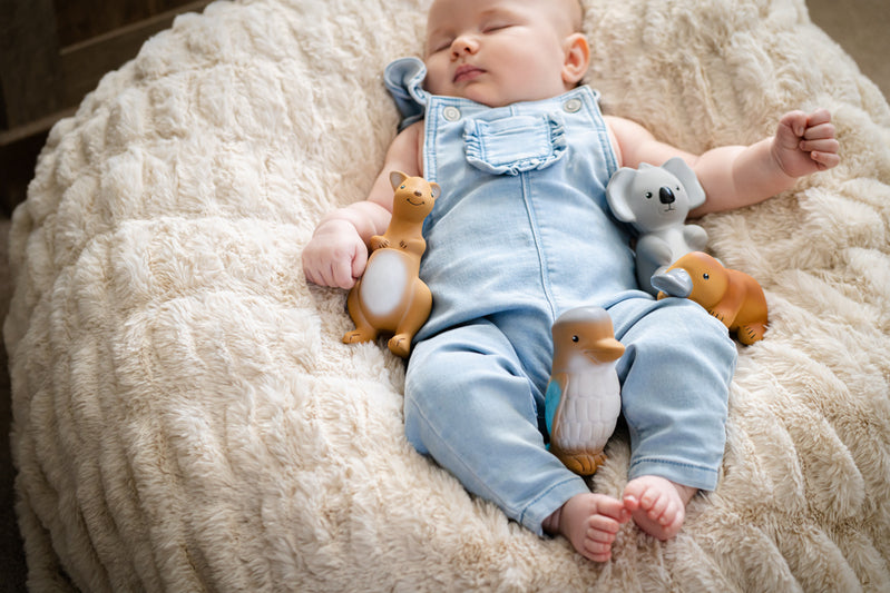 Platypus Rubber Bath & Teether Toy - Tikiri