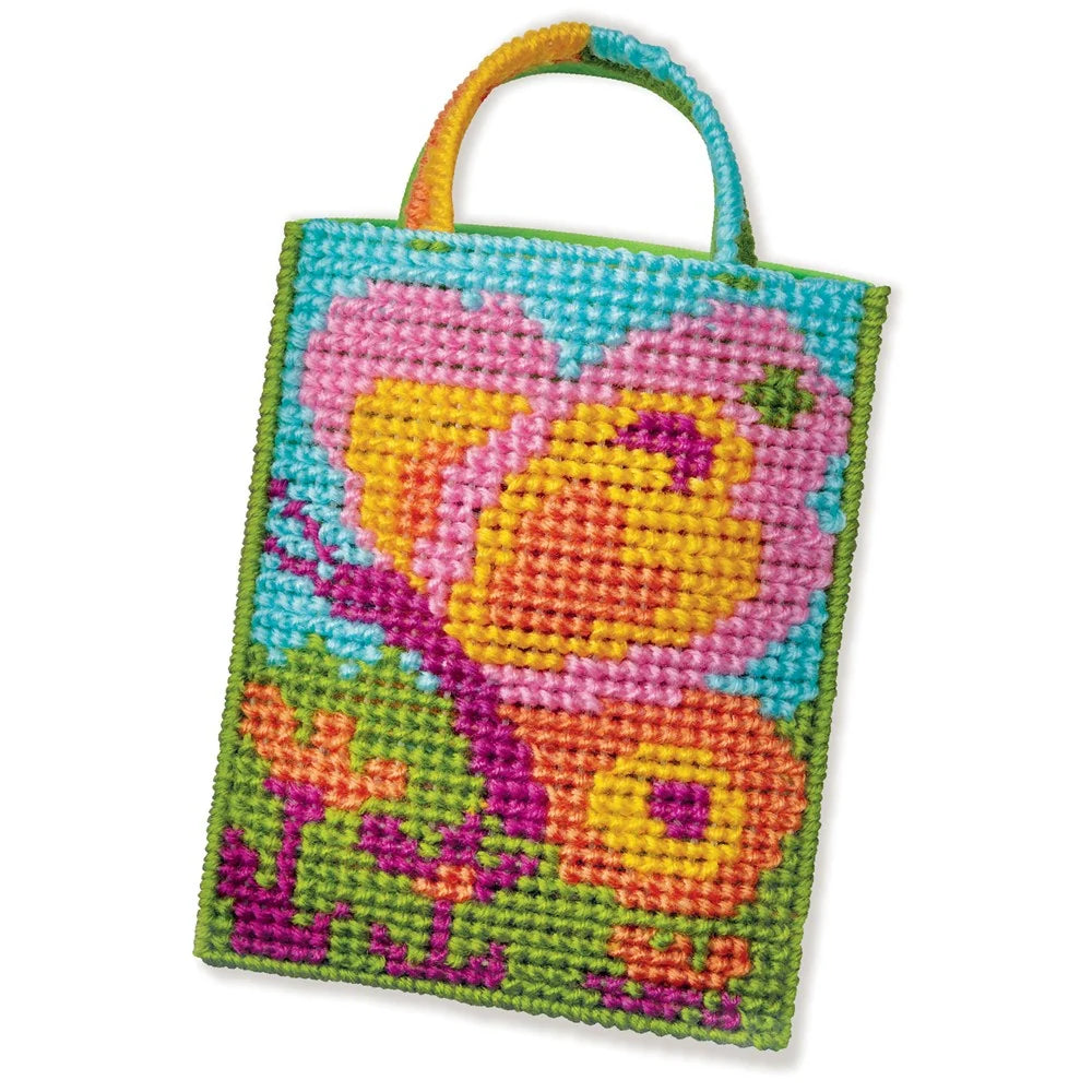 Easy-to-do Cross Stitch bag kit