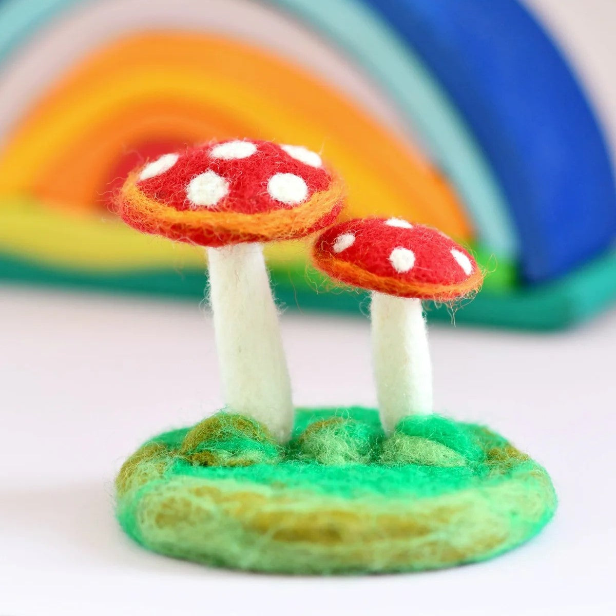 Felt Mushrooms / Toadstools