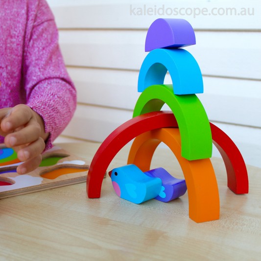 Bird And Rainbow Puzzle