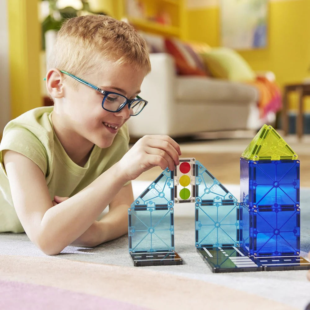 MAGNA-TILES - Police Patrol - 20 Piece Set