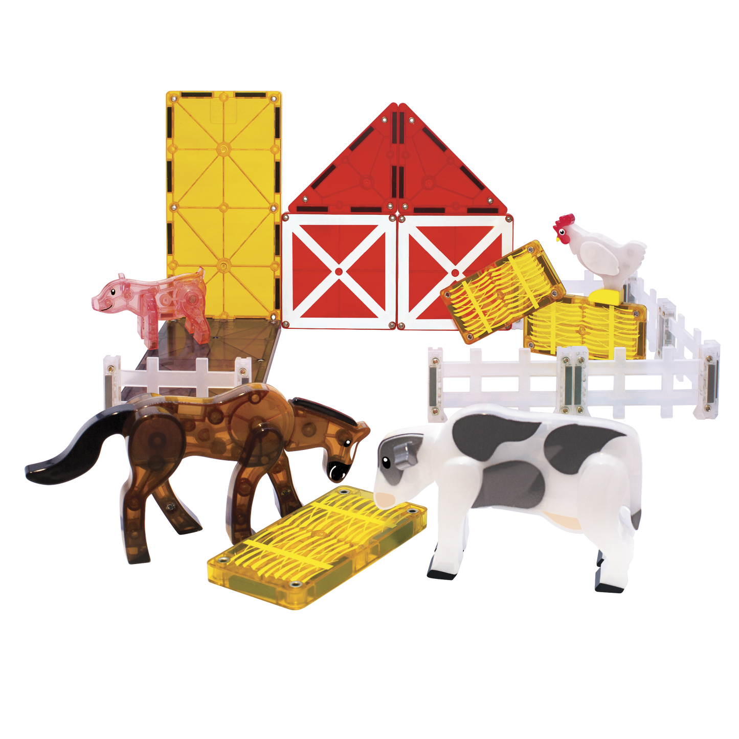 Magna-Tiles – Farm Animals – 25 Piece Set