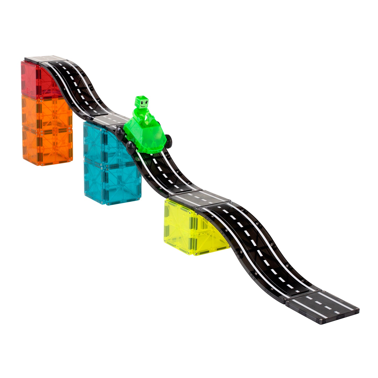 Magna-Tiles - Downhill Duo - Set 40 Piece