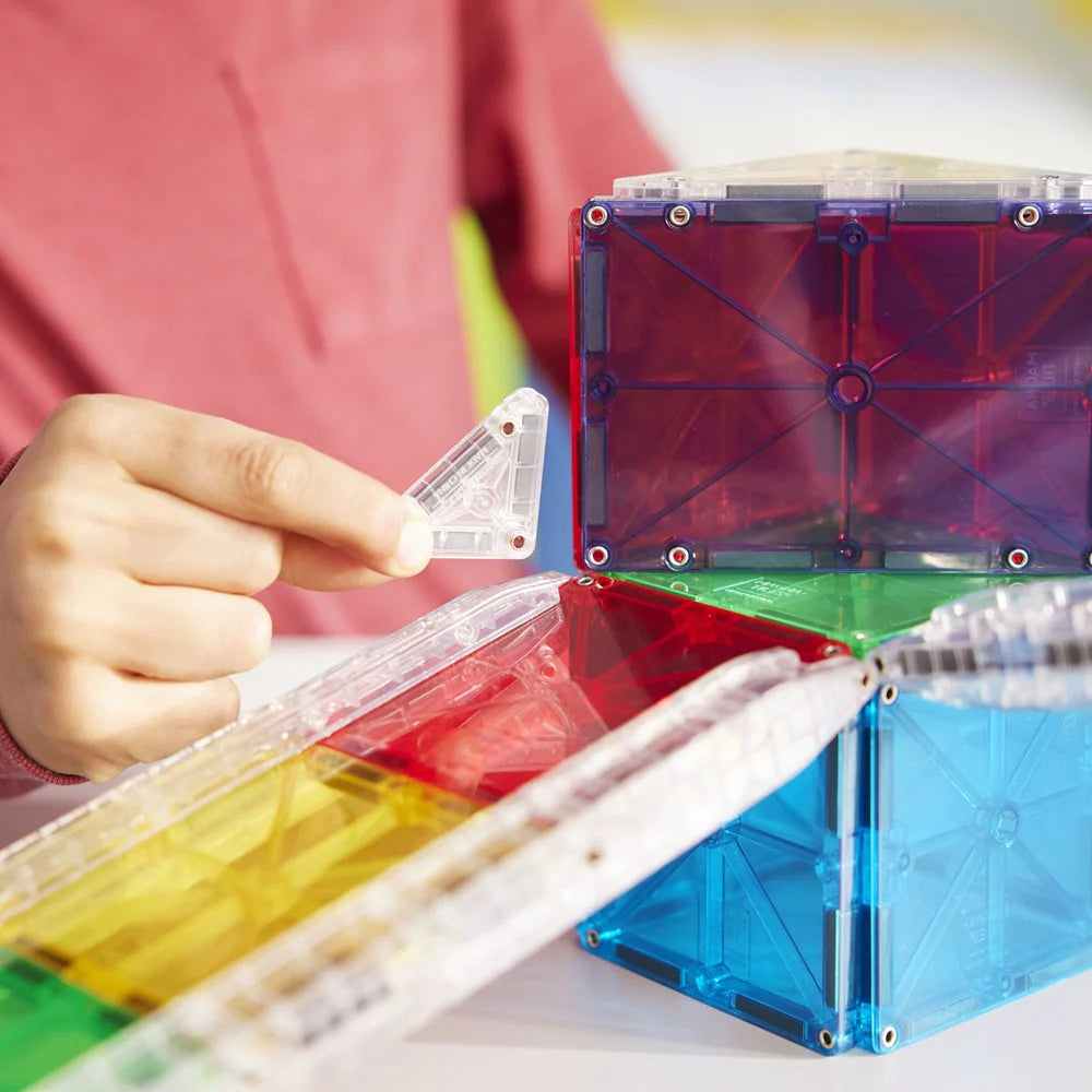 Magna-Tiles – Rail Racers – 33 Piece Set