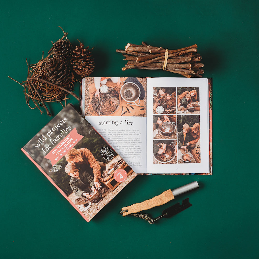 Buch „Wilde Projekte für Familien“.