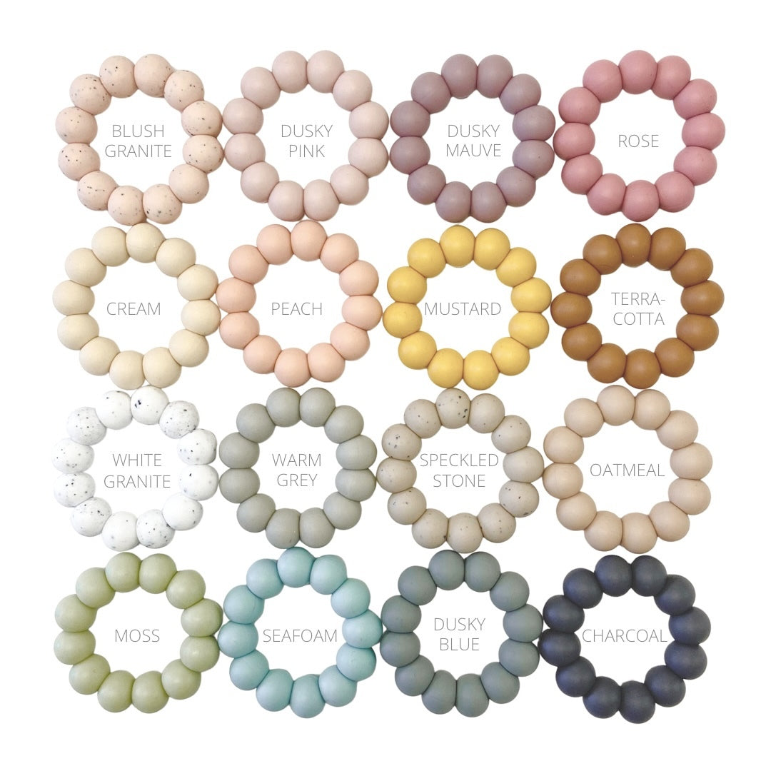 Bloom Schnullerclip/Schnullerhalter – Anthrazit