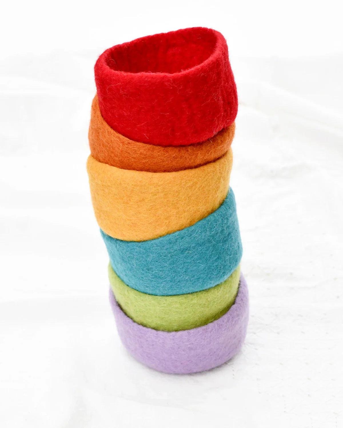 Felt Colourful Bowls - Set of 6