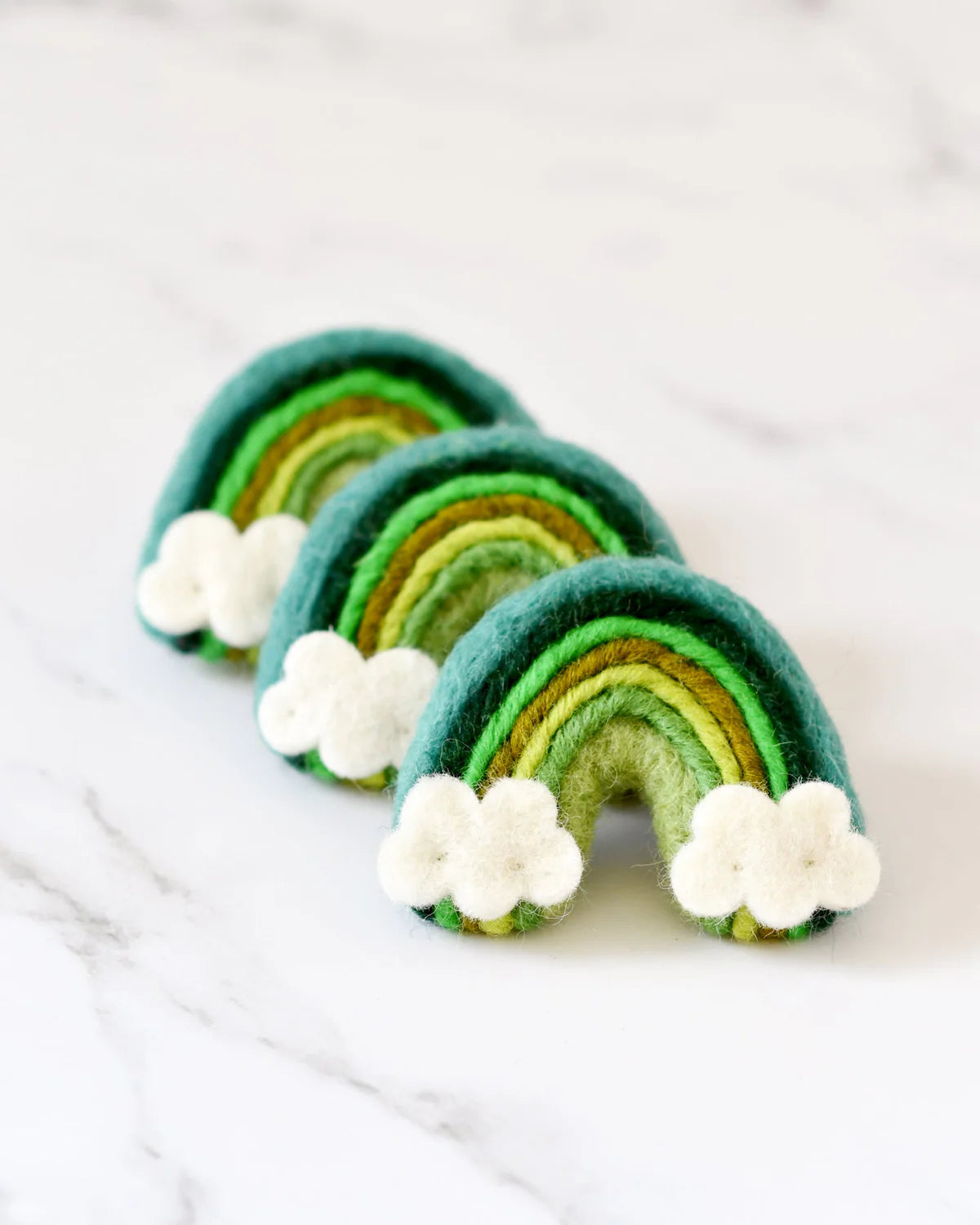 Felt Rainbows (Forest Coloured) - 3 Pack