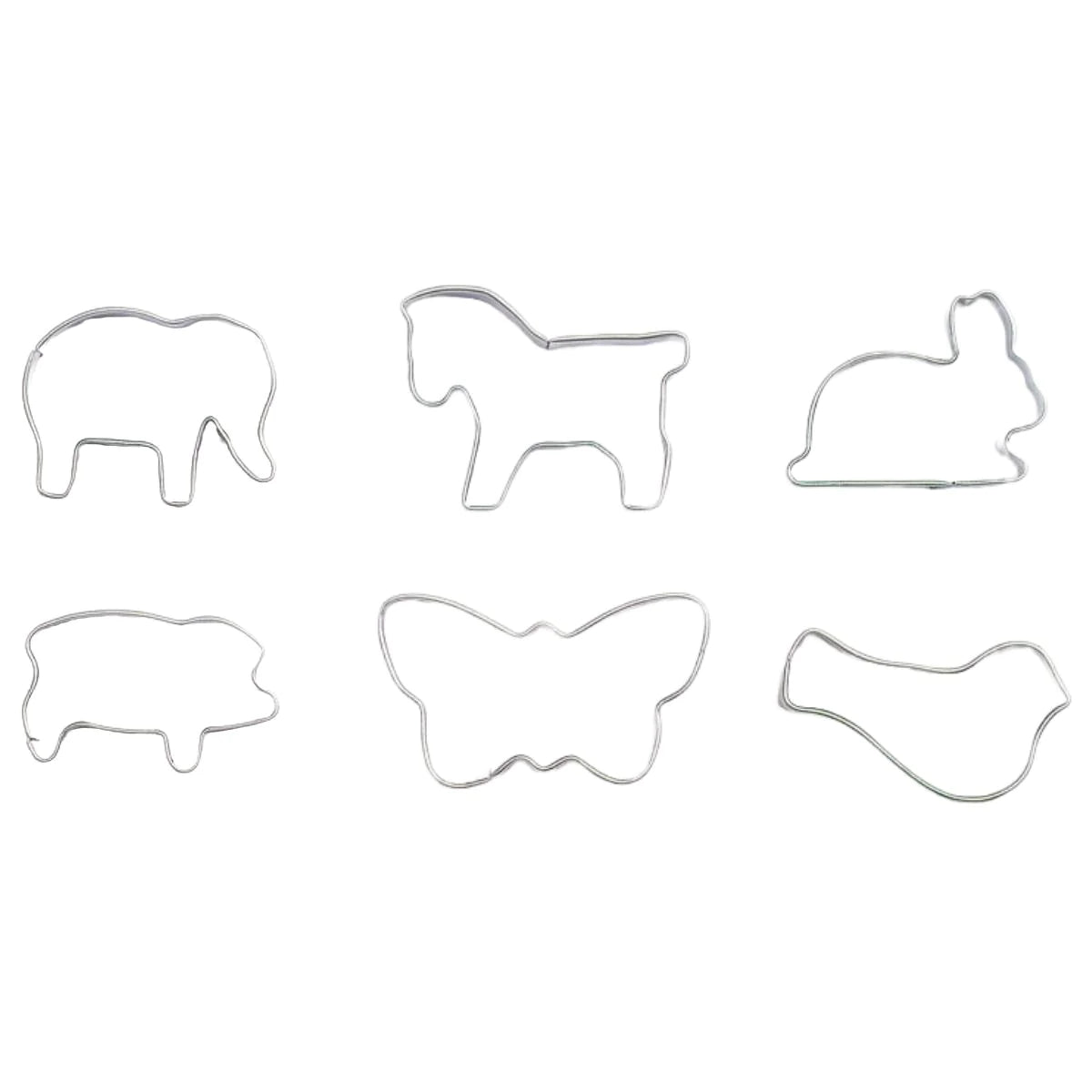Mini Cookie Cutters Set – Animals