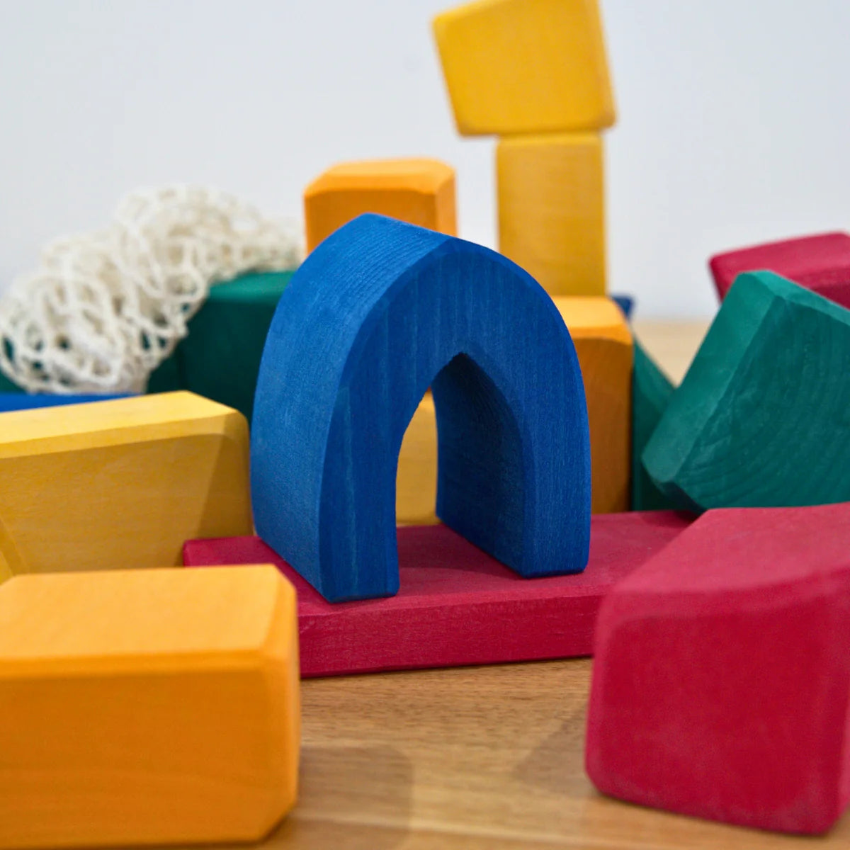 Gluckskafer Wooden Blocks 17 pcs