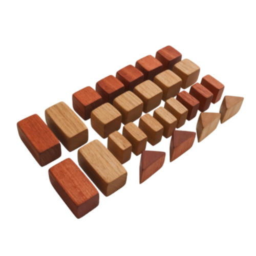 Natural Wood Play Blocks