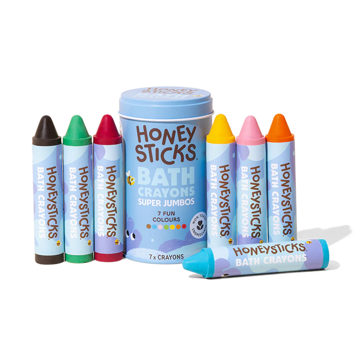 Honeysticks Bath Crayons - 7pk