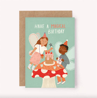 Birthday Card - Fairy Party
