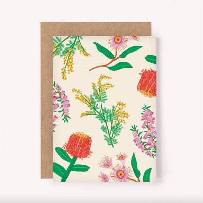 Greeting Card - Australian Wildflower