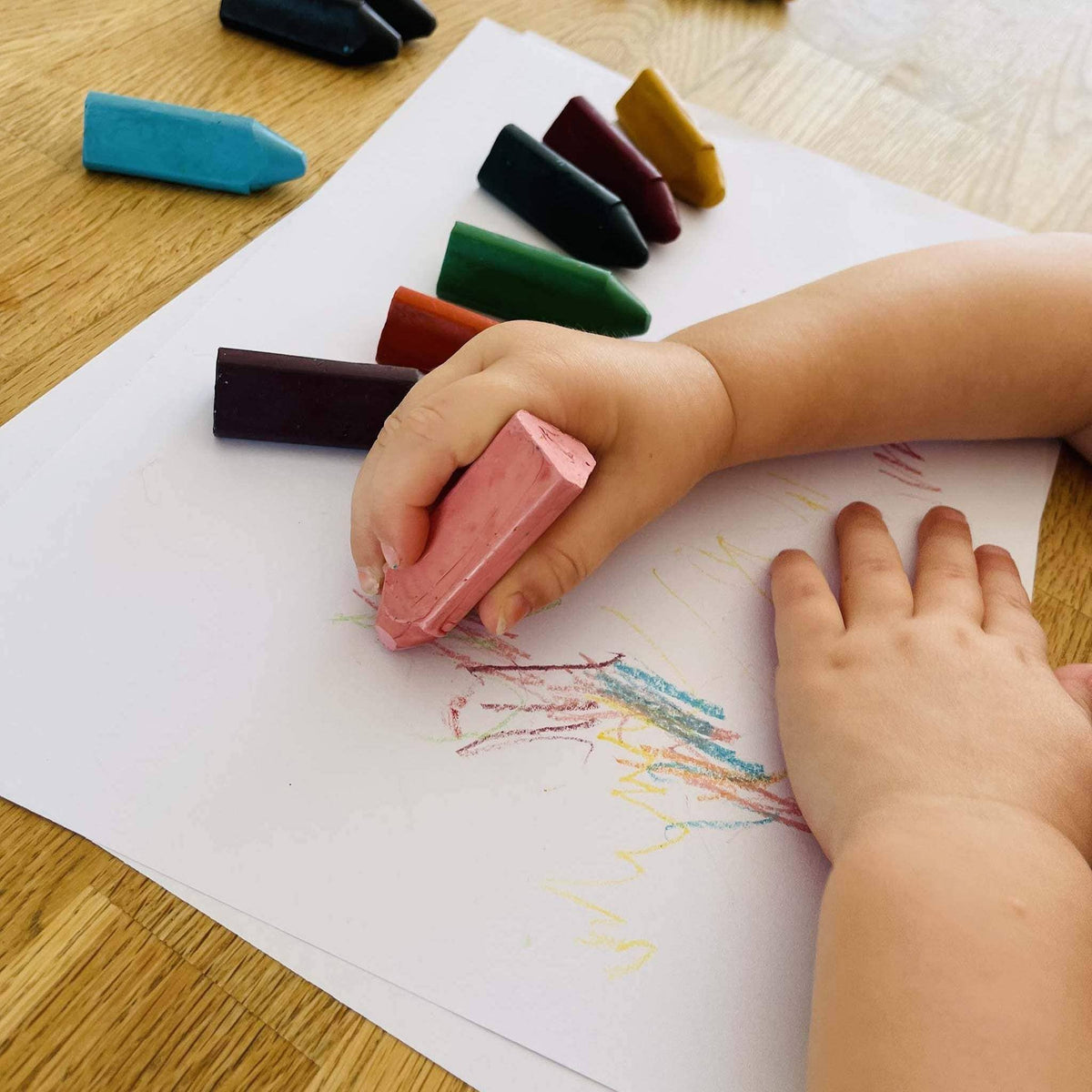 Honeysticks Beeswax Crayons Triangles 8pk