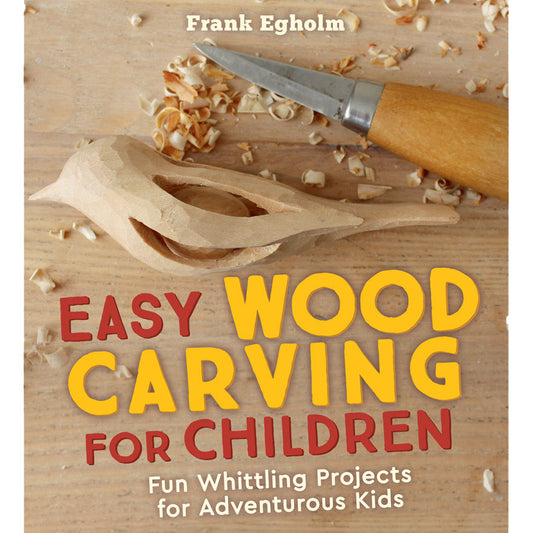 Einfaches Buch zum Holzschnitzen für Kinder