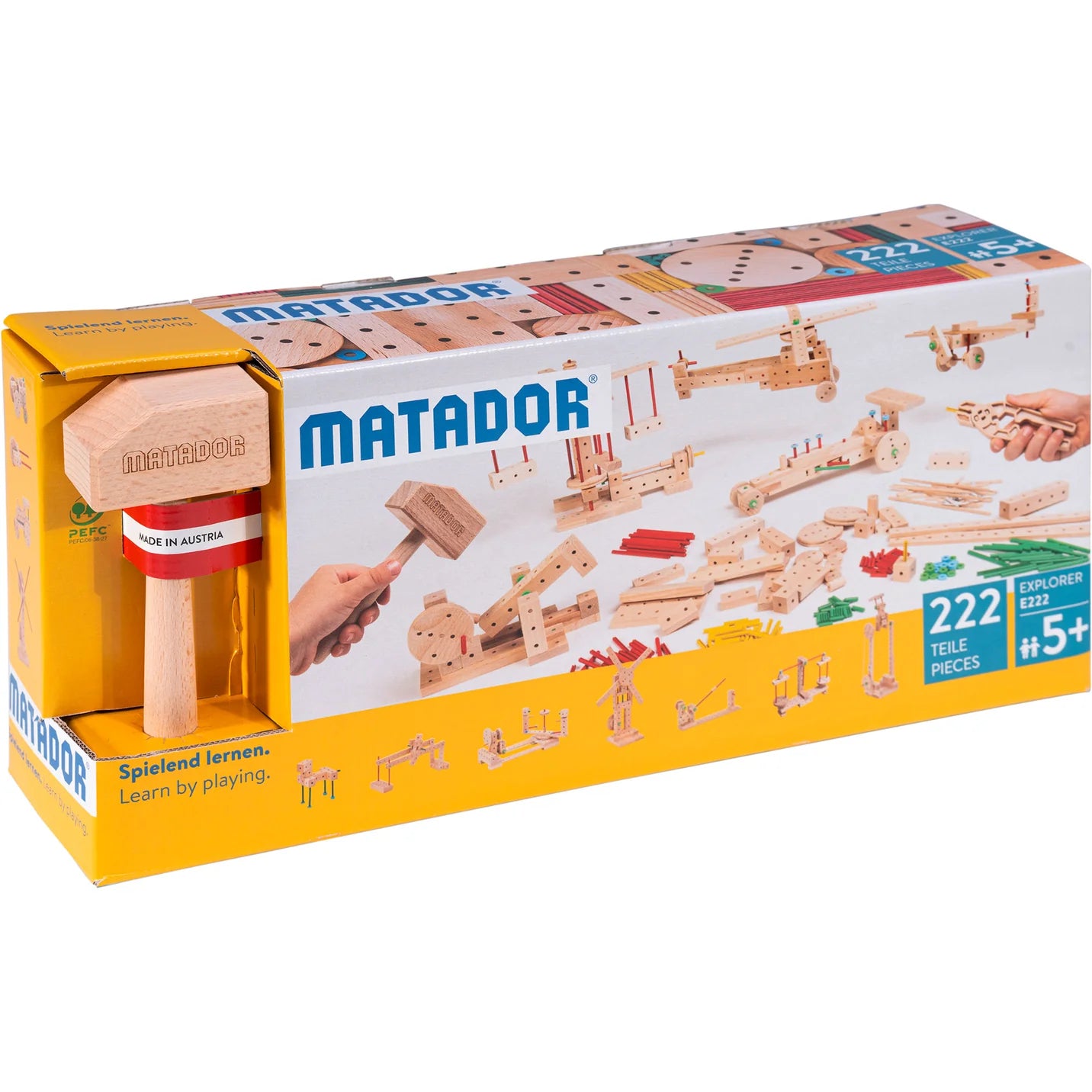 Matador Explorer - Wooden Construction Set -  E222 - 5+