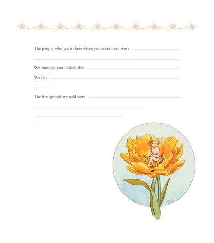 Your Elsa Beskow Baby Book – A Memory Book of Your First Years