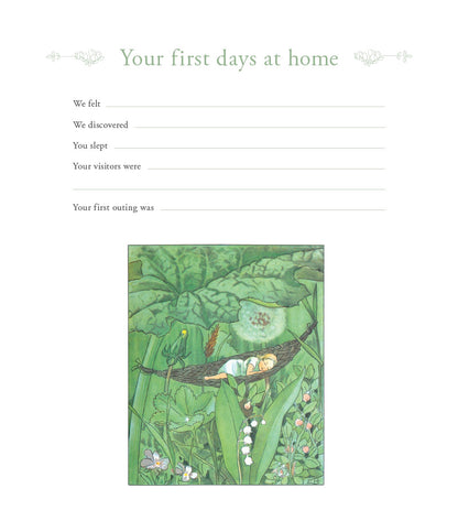 Your Elsa Beskow Baby Book – A Memory Book of Your First Years