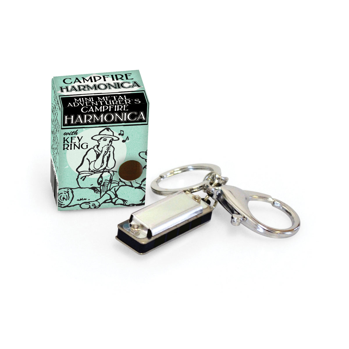 Adventurer's Mini Harmonica Keyring