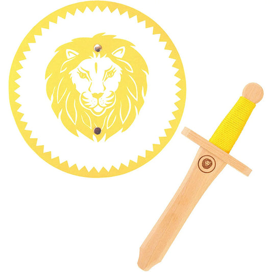 Mini Shield and Sword Set - Leopold - Lion