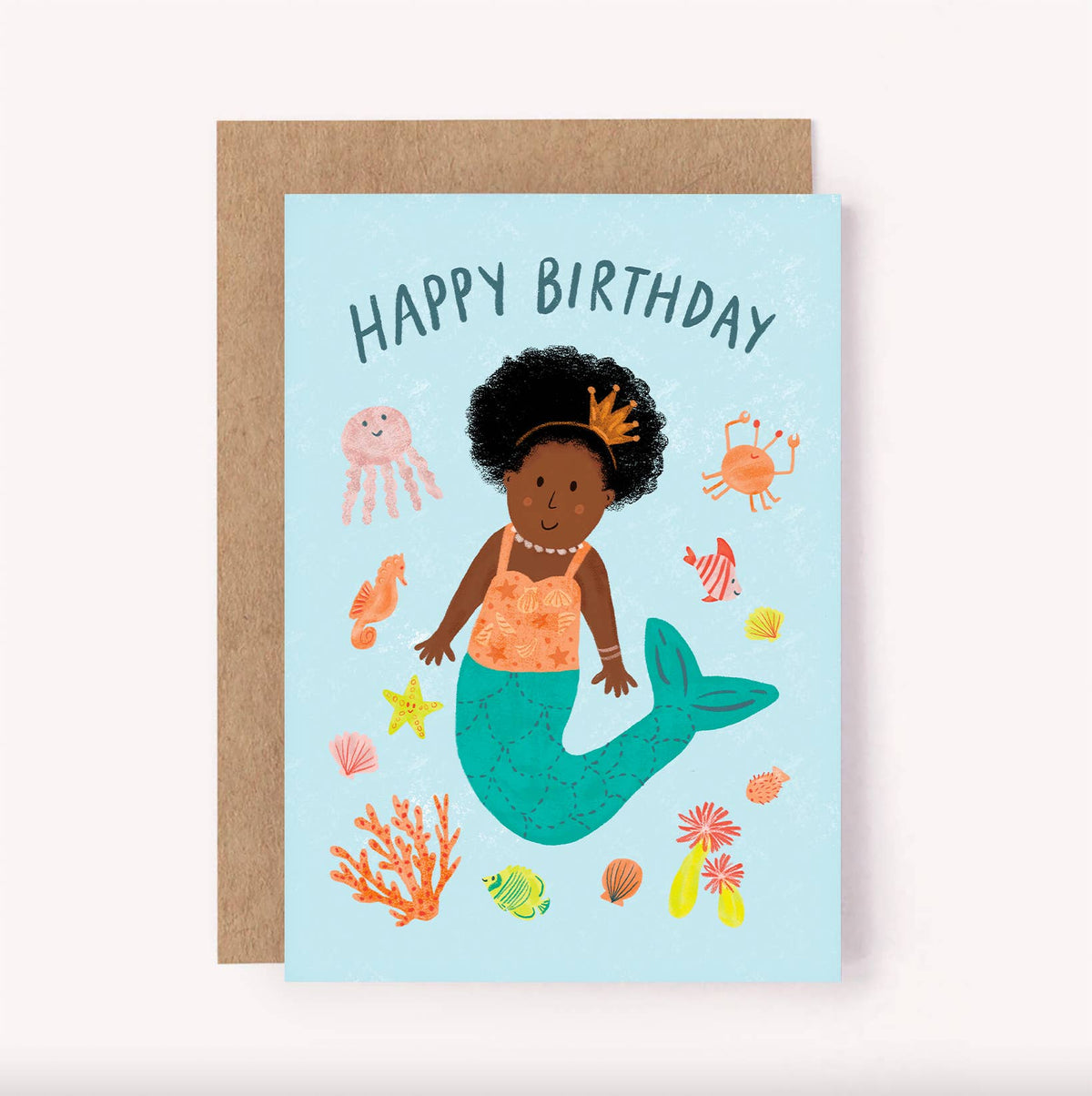 Birthday Card - Mermaid