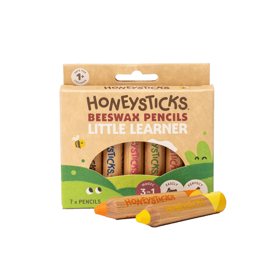Honeysticks Beeswax Pencils Little Learners 7pk
