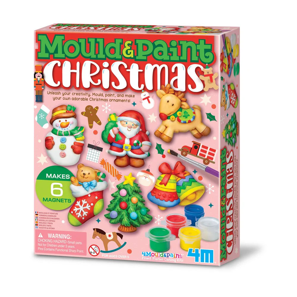 Christmas - Mould & Paint Magnet Kit