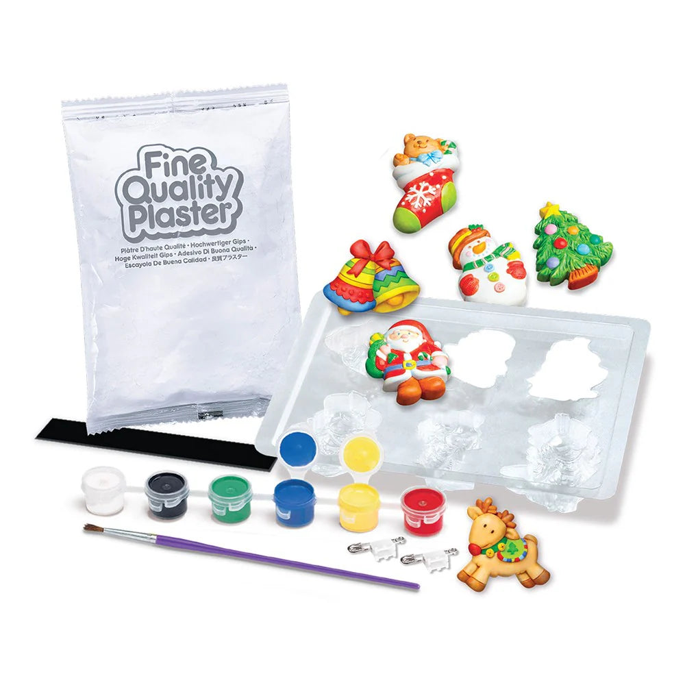 Christmas - Mould & Paint Magnet Kit