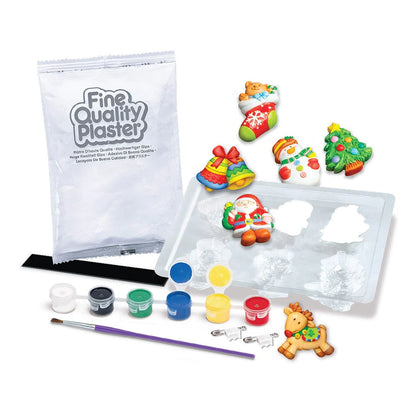 Christmas - Mould & Paint Magnet Kit