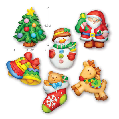 Christmas - Mould & Paint Magnet Kit