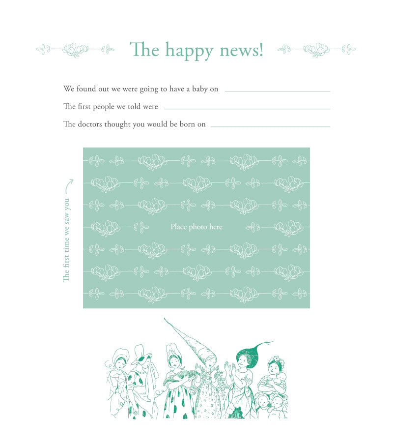 Your Elsa Beskow Baby Book – A Memory Book of Your First Years