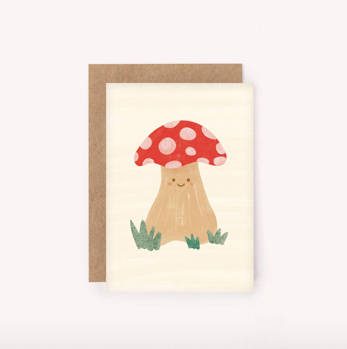 Mini Greeting Card - Mushroom