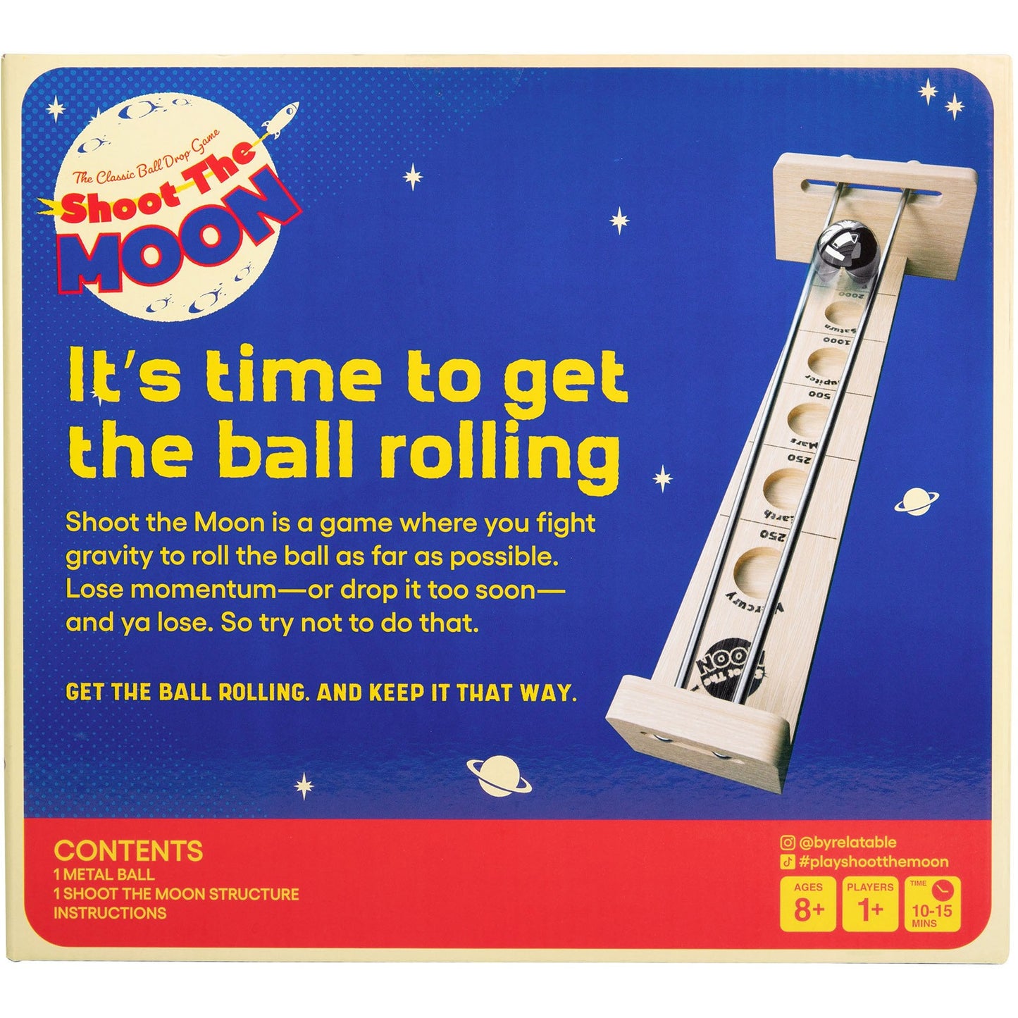 Shoot The Moon - Wooden Game