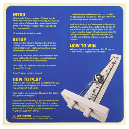 Shoot The Moon - Wooden Game