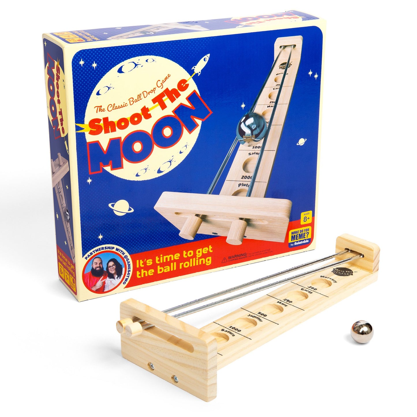 Shoot The Moon - Wooden Game