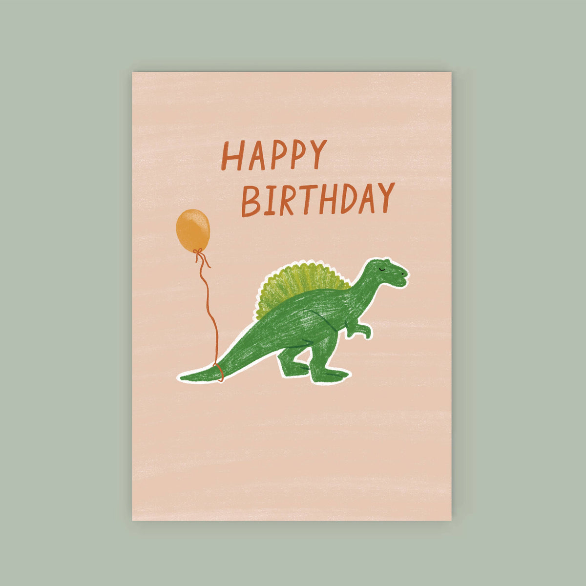 Birthday Card - Dinosaur