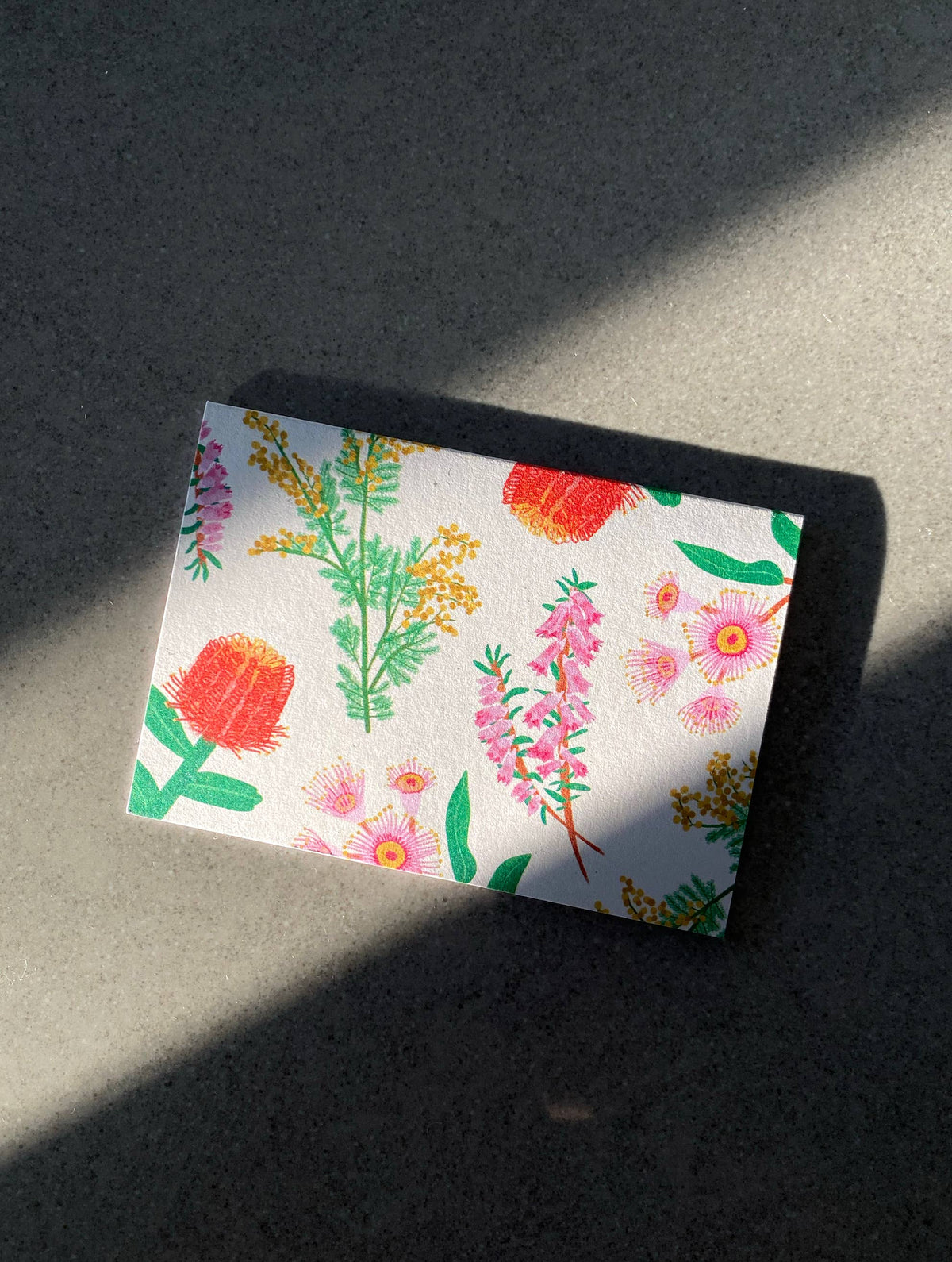 Mini Greeting Card - Wildflowers