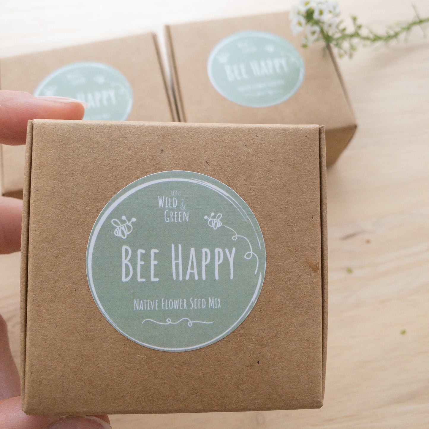 Blumensamenmischung „Bee Happy“. 