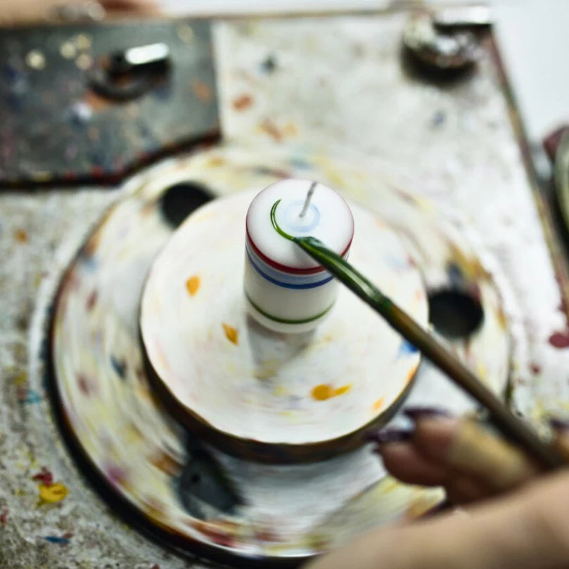 Ahrens Tall Tealight Candle - Happy Birthday