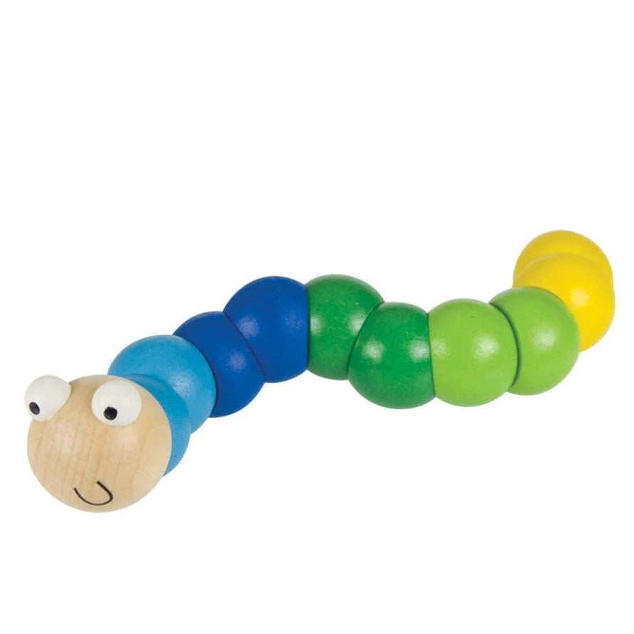 Wooden Wiggly Worm