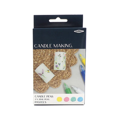 Candle Paint Pens – Pastel 4pc