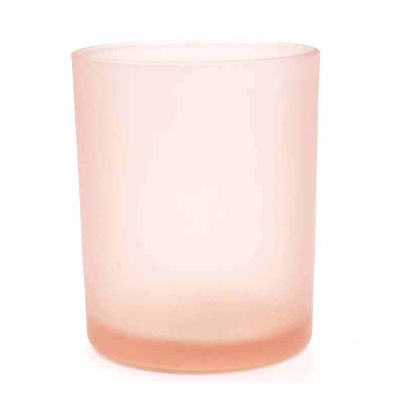 Candle Making Jar - Frosted Pink