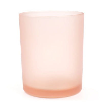Candle Making Jar - Frosted Pink